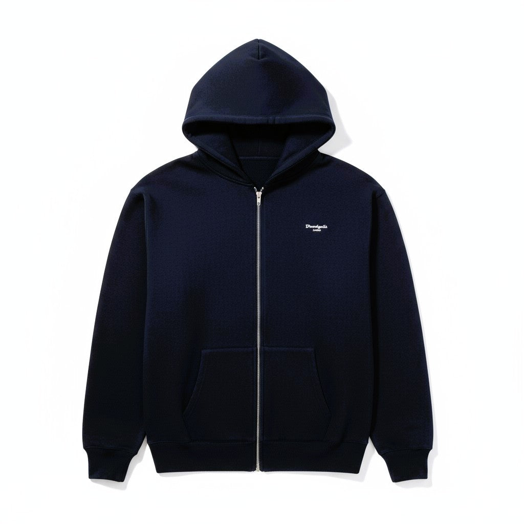 Limited Edition Double Zip Navy Bloodyelle Hoodie