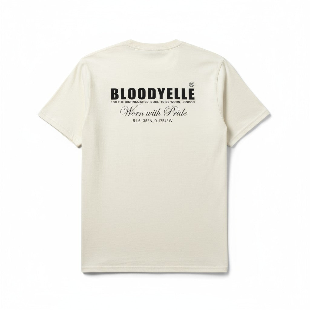 Wear With Pride - Raw Cotton and Black T-Shirt