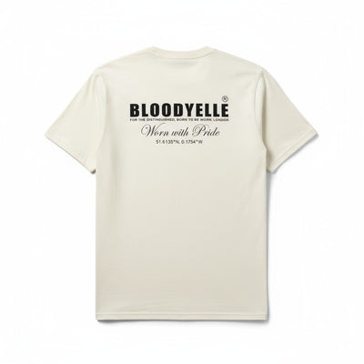 Wear With Pride - Raw Cotton and Black T-Shirt