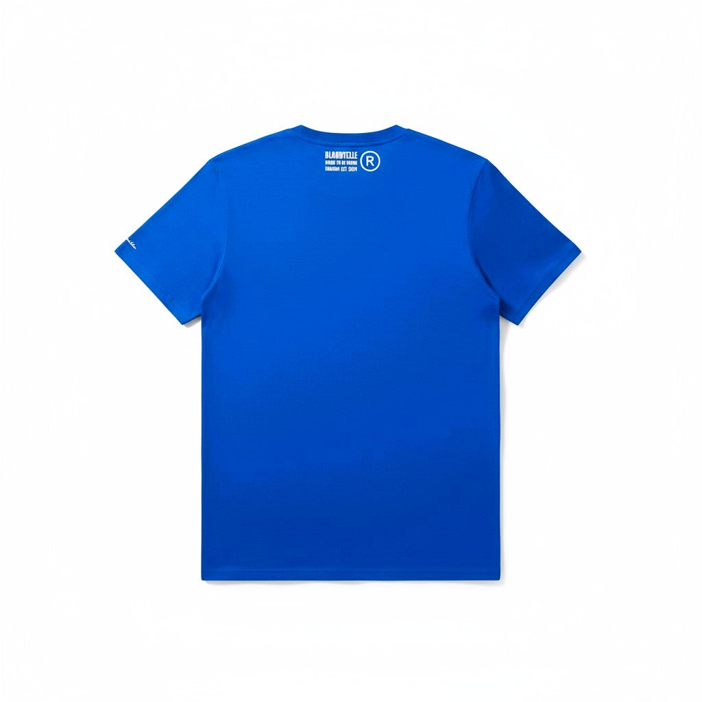 Mini Infinity Logo Royal Blue & White Logo T-Shirt