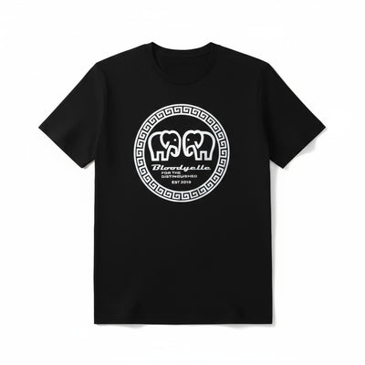 Greek Legends Black with Chrome T-Shirt