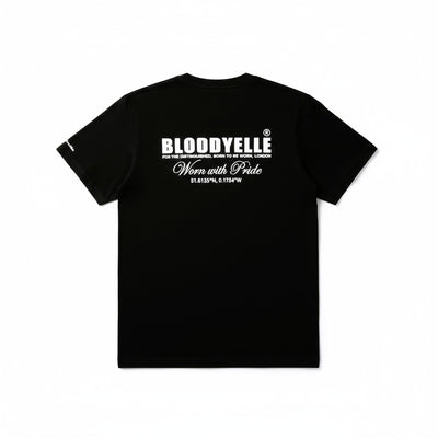 Wear With Pride  Black & Reflective White T-Shirt