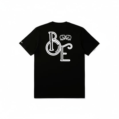 Bloodyelle BE Black with Pale Gold Logo T-Shirt