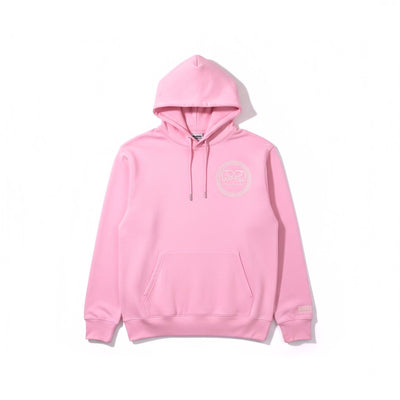 Hoodie Cotton Pink with Glow in the dark Greek Legendary logo