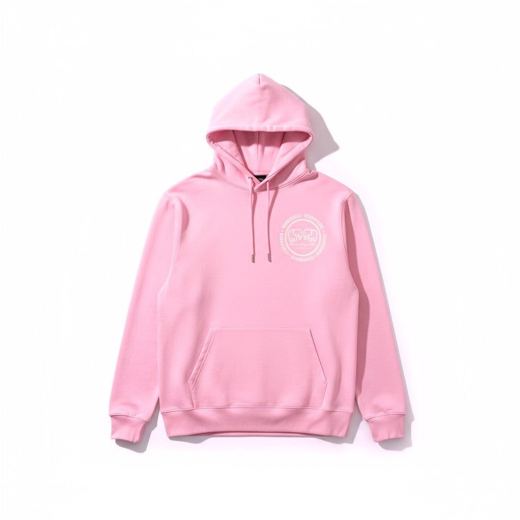 Hoodie Pink with Glow in the dark Infinity Logo