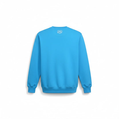 Aqua Blue Elephant logo Brand Sweatshirt