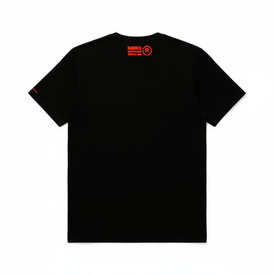 Large Logo Infinity Black with Metallic Red T-Shirt