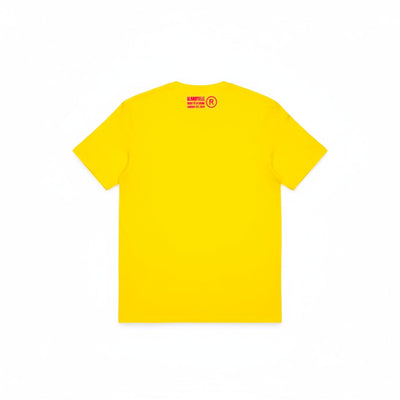 For those who know T-Shirt Yellow Black and Red Flock Pineapple