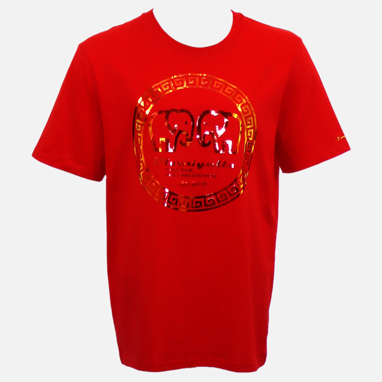 Greek Legends Red with Red Metallic T-Shirt