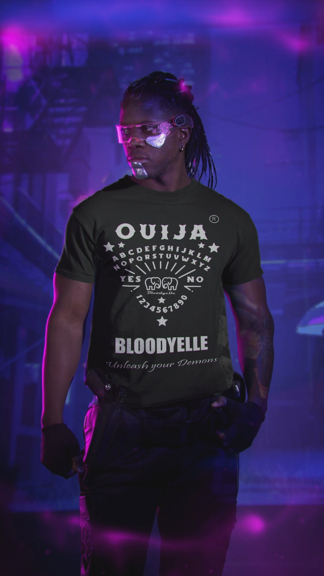 Black Ouija T-shirt