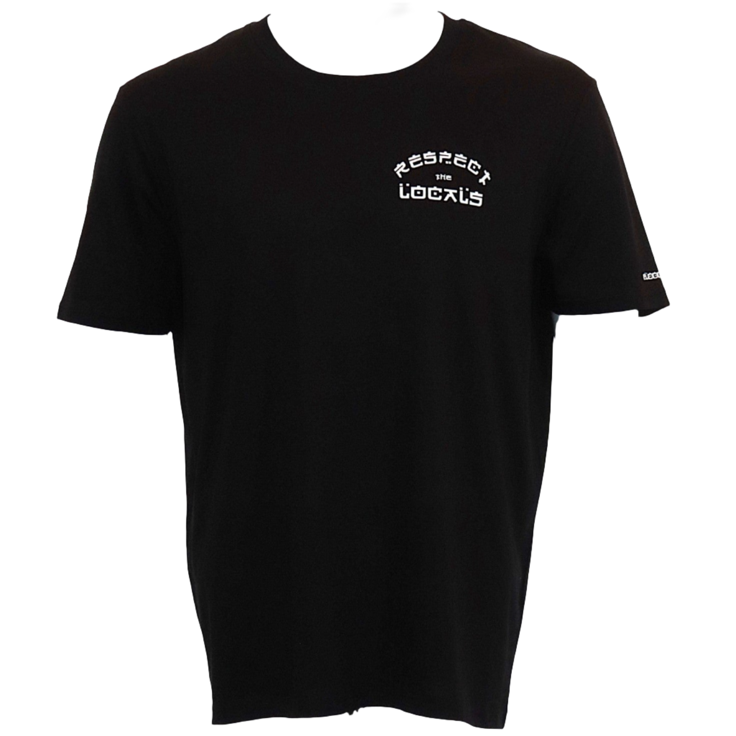 Black Respect The Locals T-Shirt