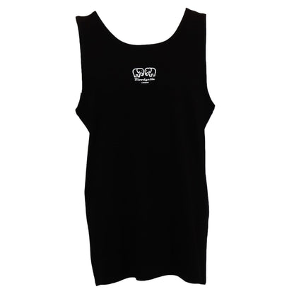 Black Cotton Vest