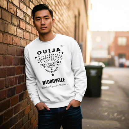 White Ouija Sweatshirt