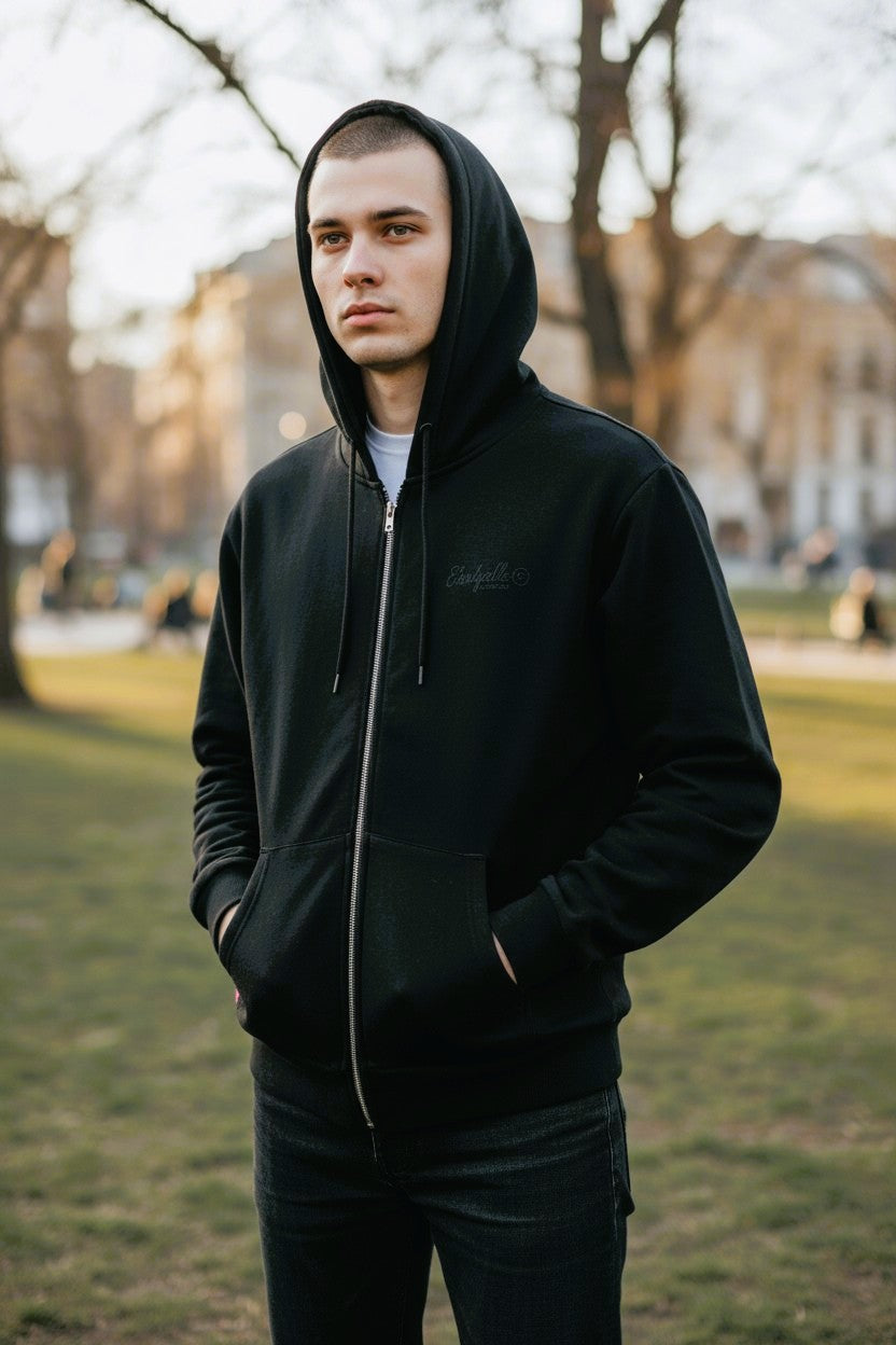 Limited Edition Washes Black and Black Puff Hood