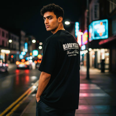 Wear With Pride  Black & Reflective White T-Shirt