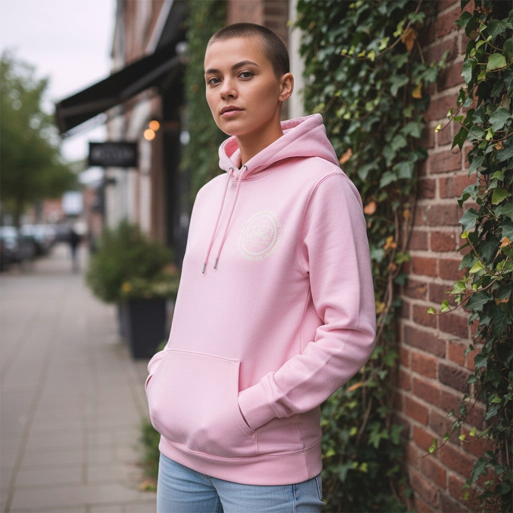 Hoodie Pink with Glow in the dark Infinity Logo