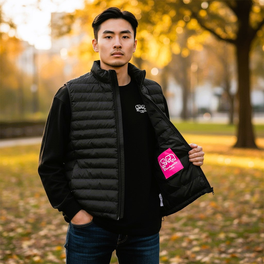 Black Lightweight Body Warmer