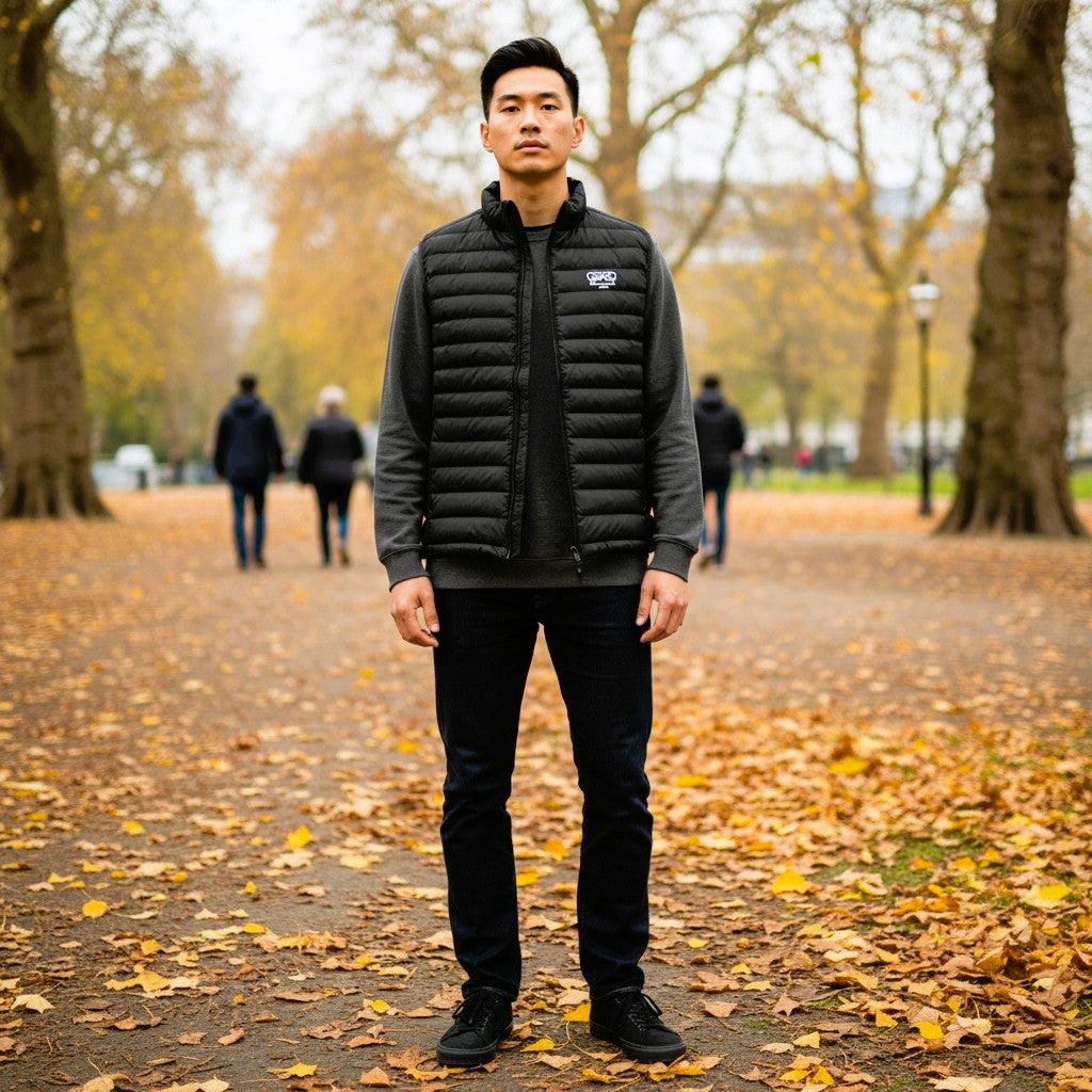 Black Lightweight Body Warmer