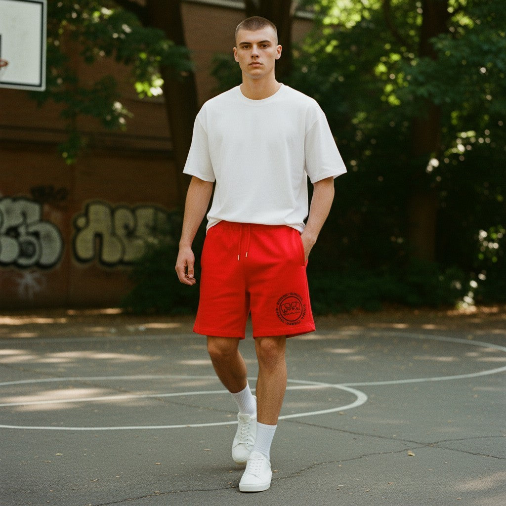 Red - Black - Infinity Shorts