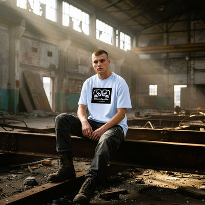 White Limited Edition Elephant Box T-Shirt
