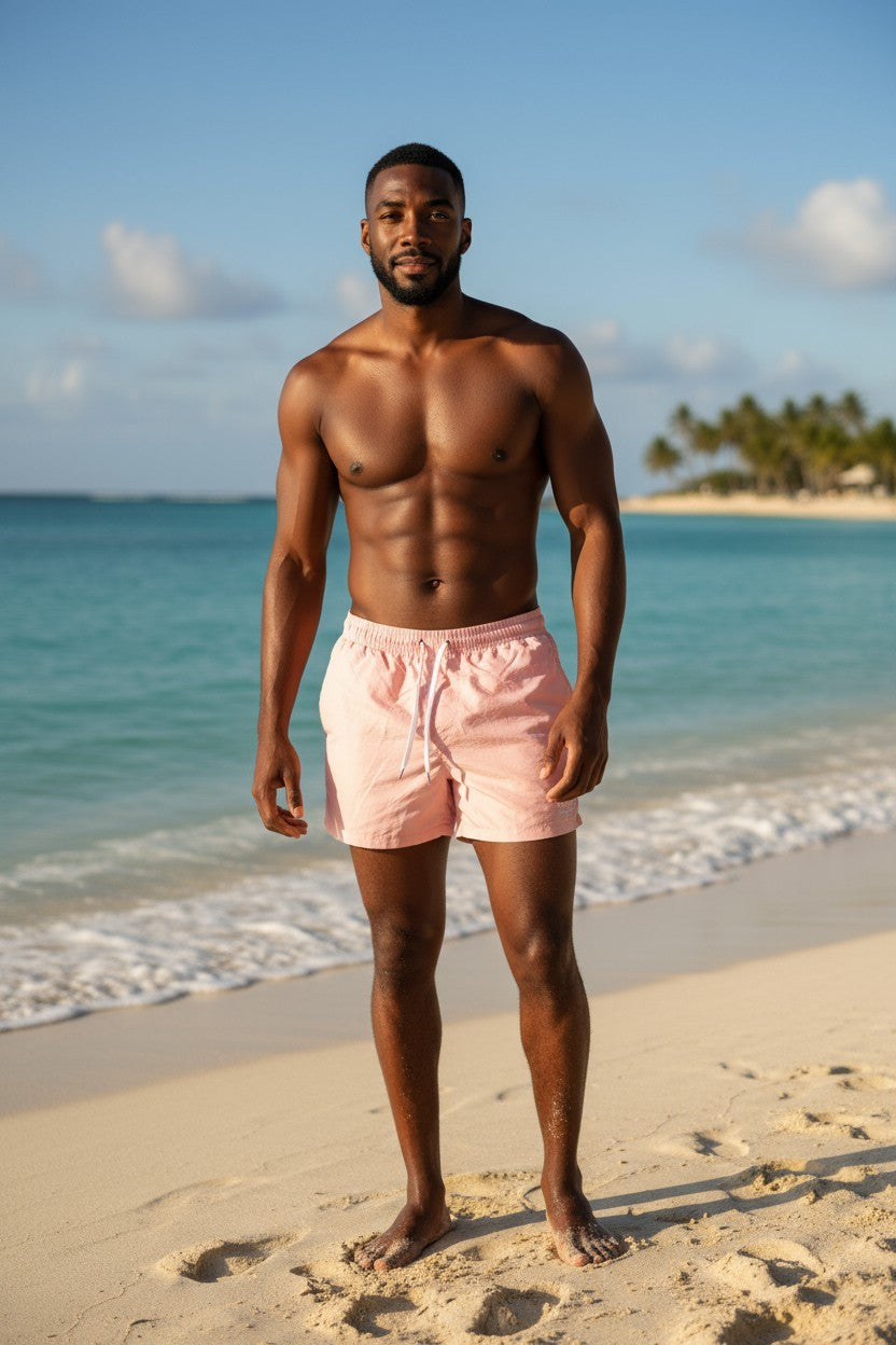 Pink Swim Shorts
