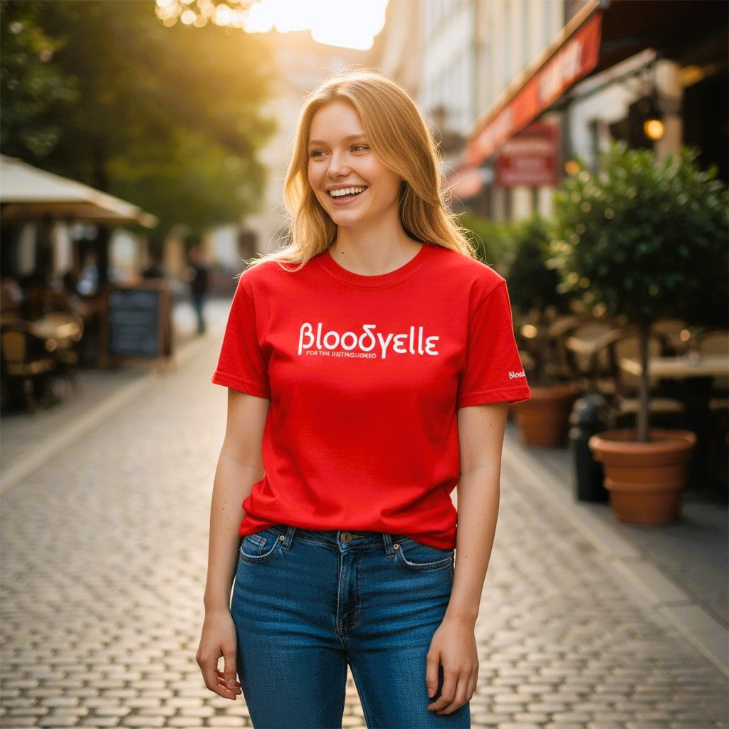 Red Greek Signature T-Shirt