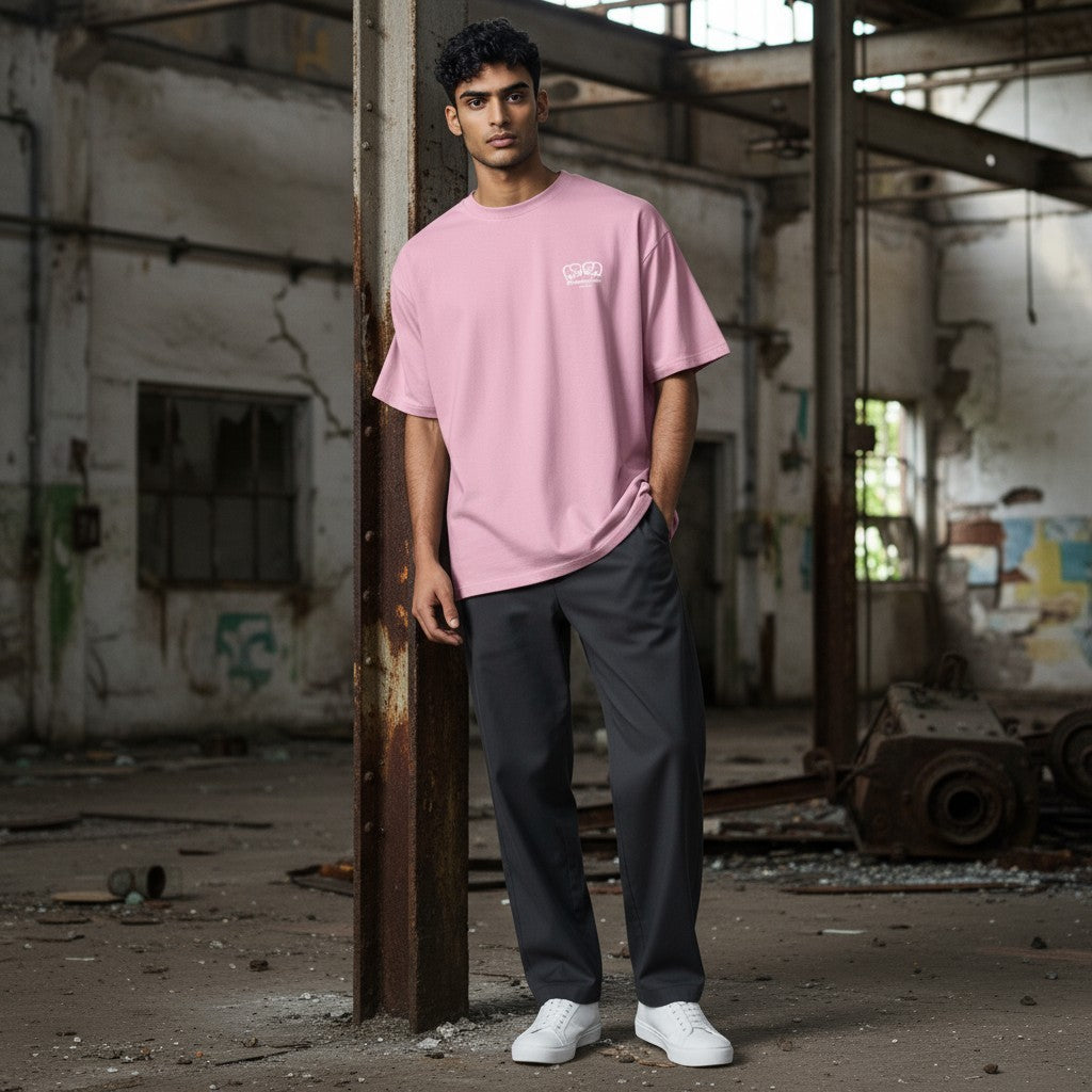 Pink Bloodyelle Mini Raised Rubberised  Logo T-Shirt